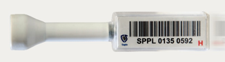 RFID E-Seal with Barcode Security